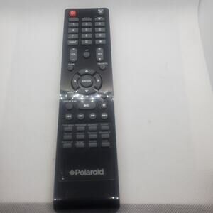 Genuine Polaroid TV/DVD Remote Control IECR03 UM-4 - Black